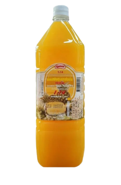 Queen น้ำสับปะรด (1500มล.*6ขวด)