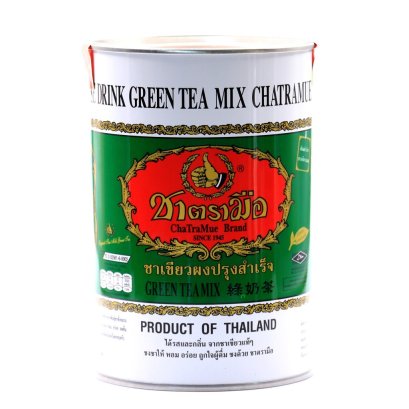 ชาเขียวตรามือแบบกระป๋อง/220กรัม*12กระป๋อง