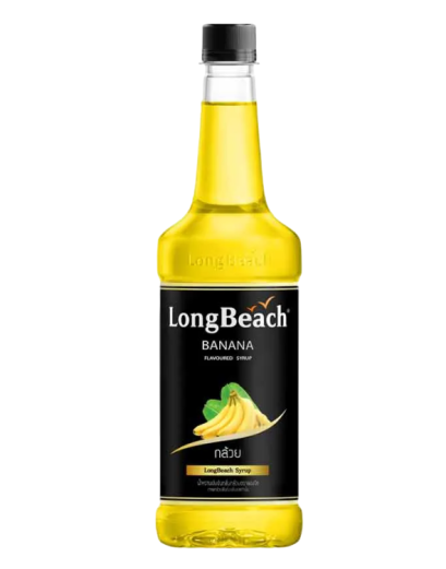 ลองบีช ไซรัปกล้วย / 740มล.*12ขวด