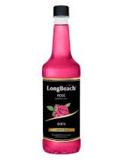 ลองบีช ไซรัปกุหลาบ / 740มล.*12ขวด