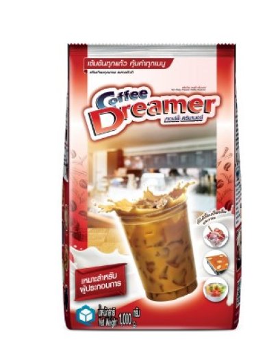 ครีมเทียมตราดรีมเมอร์ถุงแดง/1กก.*12ห่อ