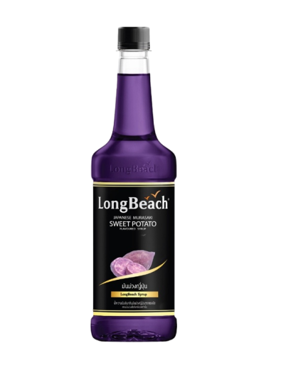 ลองบีช ไซรัปมันม่วง / 740มล.*12ขวด