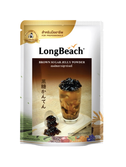 ลองบีช ผงบราวชน์ชูการ์เจลลี่ / 100กรัม