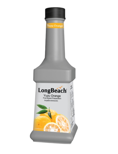 ลองบีช ส้มยูซุ เพียวเร่ / 900ml.*6ขวด