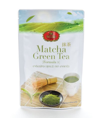 ชาเขียวมัทฉะ GTD AA ตรามือ/100กรัม*20ซอง
