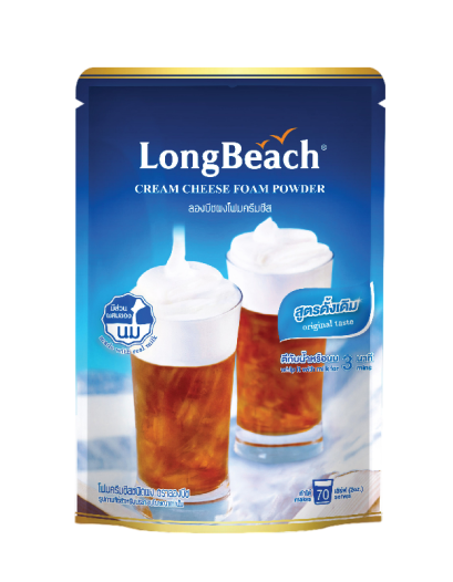 ลองบีช ผงโฟมครีมชีส / 400กรัม*20ห่อ