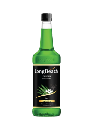 ลองบีช ไซรัปใบเตย / 740ml.*12ขวด