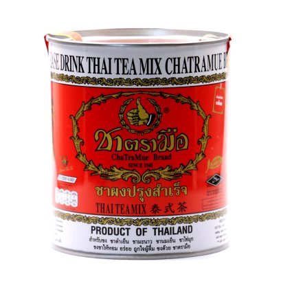 ชาแดงตรามือแบบกระป๋อง/450กรัม*12กระป๋อง