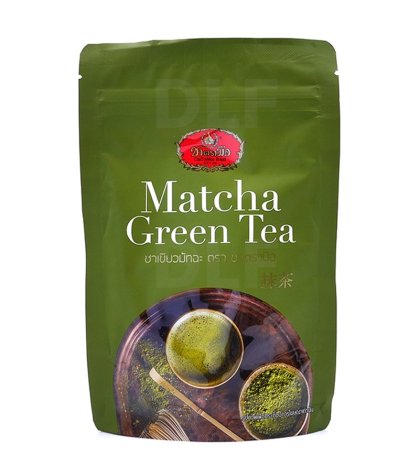 ชาเขียว Matcha green tea ตรามือ/100กรัม*5ห่อ