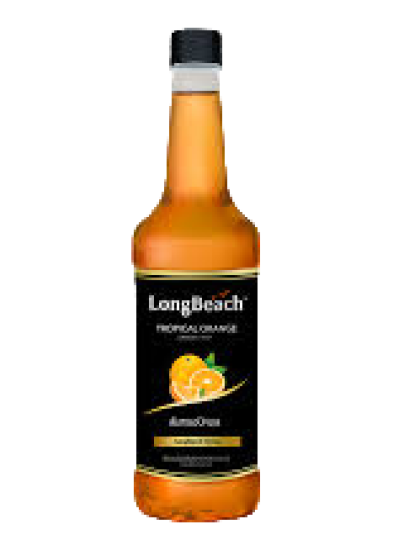 ลองบีช ไซรัปส้มทรอปิคอล / 740มล.*12ขวด