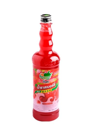 น้ำติ่งฟง ราสเบอร์รี่ / 760ml.*12ขวด