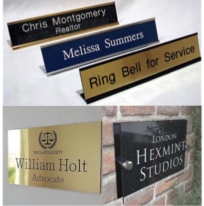 แผ่นป้ายโรว์มาร์คงานแกะสลัก Rowmark 