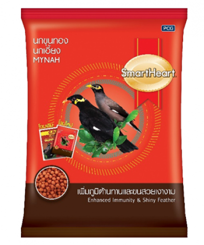 อาหารนกขุนทอง นกเอี้ยง สมาร์ทฮาร์ท  [1kg]