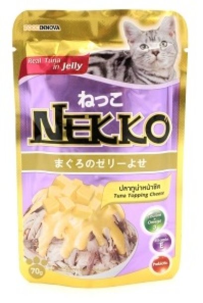 Nekko รสปลาทูน่าหน้าชีท [70g]