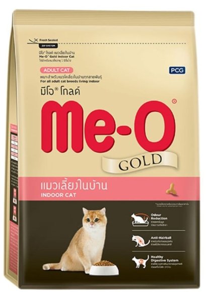 Me-o gold Indoor _สำหรับแมวโตเลี้ยงในบ้าน [1.2kg]