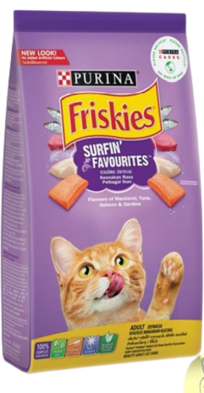 ฟริสกี้ส์ ปลาทูน่า และซาร์ดีน [17kg]