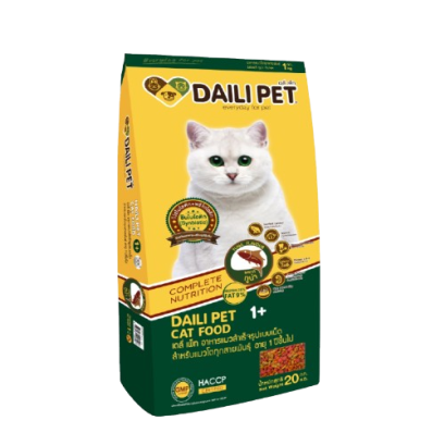 เดลี่ เพ็ท_รสทูน่า / สำหรับแมวโต ทุกสายพันธุ์ [20kg]