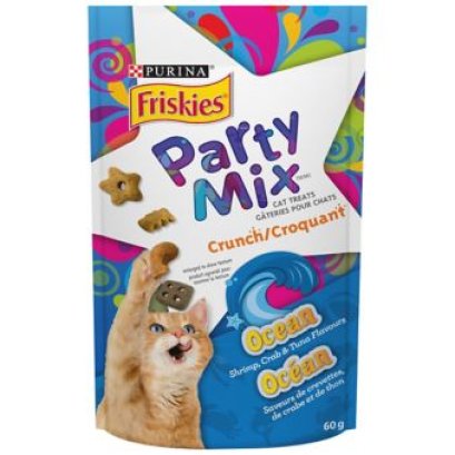 Friskies Party Mix_ รสบีซไซด์ 60g.