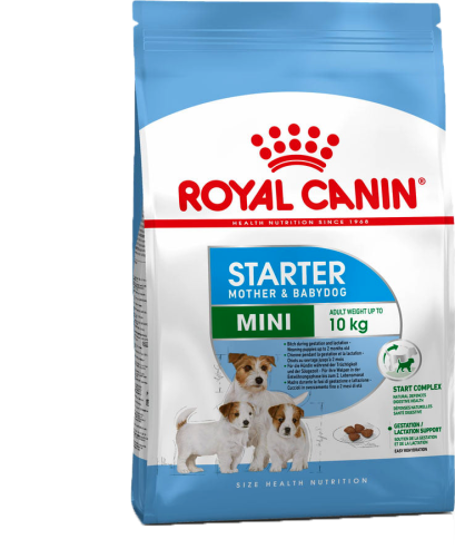 Royal Canin Mini Starter Mother &amp; Baby Dog 1kg / แม่สุนัขและลูกสุนัขหย่านม พันธุ์เล็กอายุ 1-2 เดือน