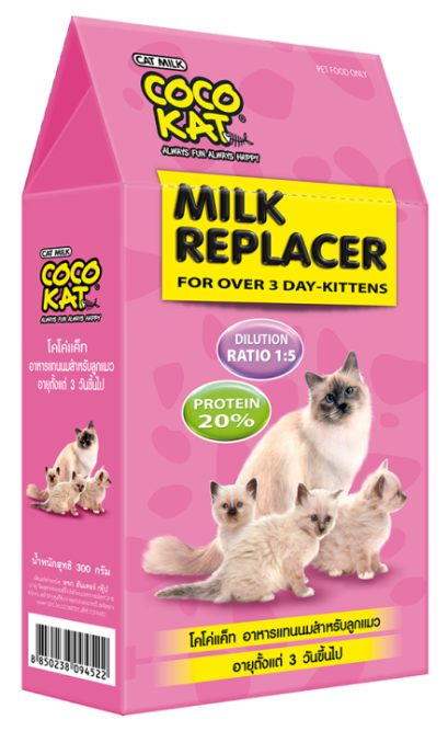 Cocokat Milk Replacer _นมผงสำหรับลูกแมวอายุ 3 วันขึ้นไป [150g]