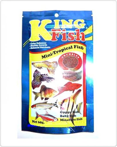 King Fish (อาหารปลาสวยงาม)_60g