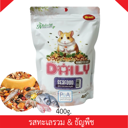 New Age_อาหารแฮมเตอร์ สูตรทะเลรวม&amp;ธัญพืช [400g]
