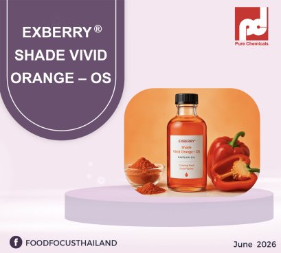 EXBERRY&reg; SHADE VIVID ORANGE &ndash; OS