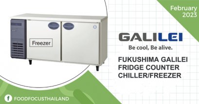 FUKUSHIMA GALILEI  FRIDGE COUNTER  CHILLER/FREEZER