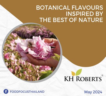 BOTANICAL FLAVOURS INSPIRED BY  THE BEST OF NATURE
