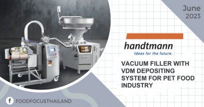VACUUM FILLER WITH  VDM DEPOSITING SYSTEM  FOR PET FOOD INDUSTRY