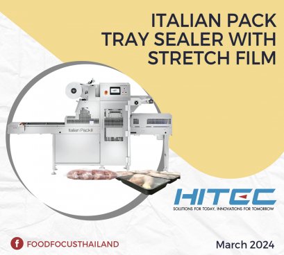 ITALIAN PACK TRAY SEALER  WITH STRETCH FILM