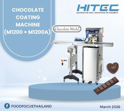 CHOCOLATE COATING MACHINE M1200 + M1200A