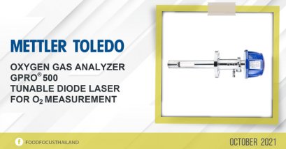 เครื่องวิเคราะห์ก๊าซออกซิเจน GPro 500  เลเซอร์ไดโอดแบบปรับค่าได้สำหรับการตรวจวัดค่า O₂