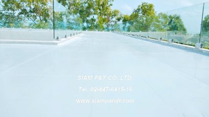 โครงการติดตั้งระบบกันซึม EVALON SHEET MENBRANE บ้านพักอาศัย 2 ชั้น จ. ระยอง