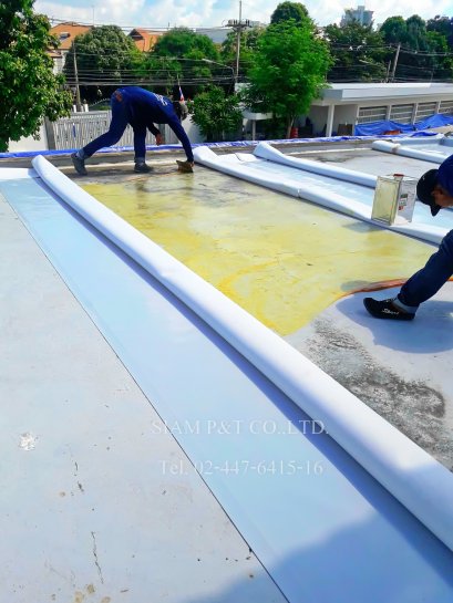 EVALON WATERPROOF SHEET MEMBRANE ช่วยในเรื่องปัญหาน้ำรั่วซึม