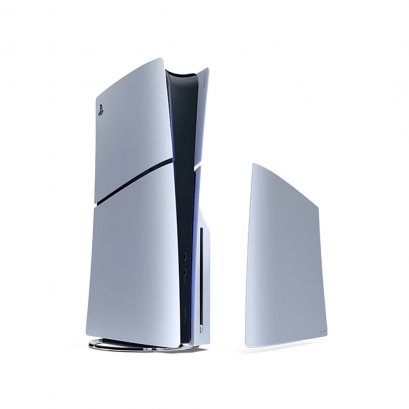 PS5 Slim : Console Cover - Sterling Silver