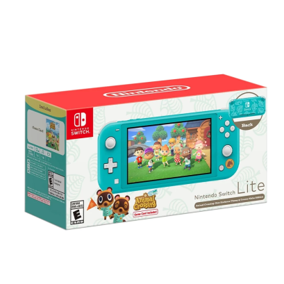 Nintendo Switch Lite - Animal Crossing: New Horizons Timmy & Tommy Aloha Edition