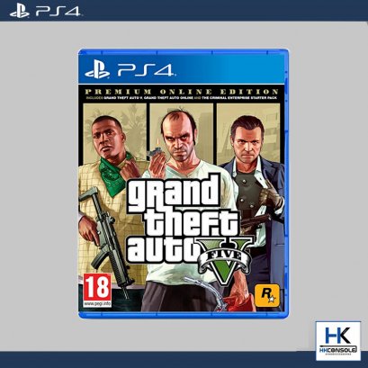 PS4- Grand Theft Auto V: Premium Edition (GTA V)
