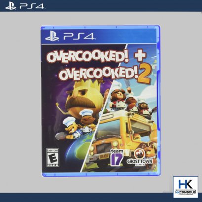 PS4- Overcooked! + Overcooked! 2