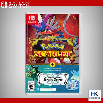 Pokemon Scarlet + The Hidden Treasure of Area Zero DLC
