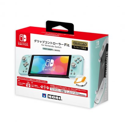 Nintendo Switch Split Pad Compact - Mint Green &amp; White