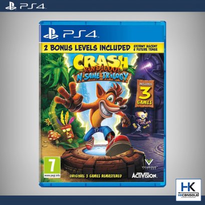 PS4- Crash Bandicoot N. Sane Trilogy