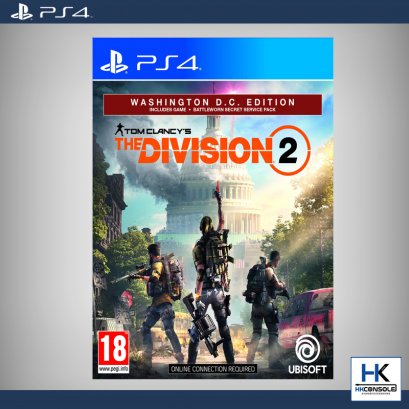 PS4- Tom Clancy&#039;s The Division 2 Washington D.C. Edition