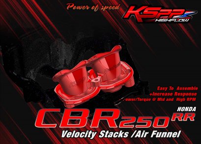 CBR250RR Honda ปากแตร/Velocity stack -ปากแตร