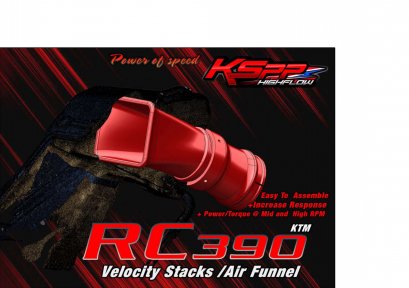 ปากแตร KTM RC390 Velocity stack KTM RC390 ปากแตร KSPP