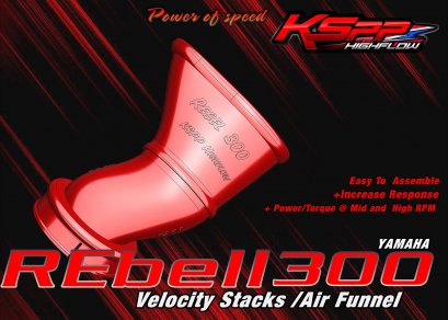 คอกรองRebell300 ท่อกรอง Rebell300 VelocityStack Rebell300  [KSPP]