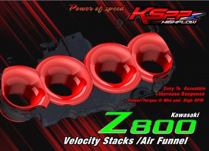 Z800  ปากแตร /  Velocity stack -ปากแตรZ800    -Intake air pipeZ800 -Velocity stack Z800  - AirFunnel Z800  [Kawasaki]