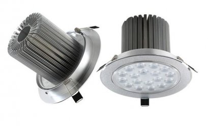 LED RECESSED DOWNLIGHT Adjustable 36W 100lm/w IP20