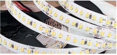 LED Strips 2835 24VDC 14.4W 160pcs/m 5m IP20 RA90