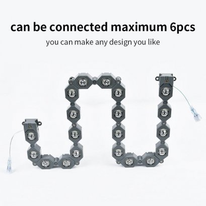 RGB LED Floodlight shape change